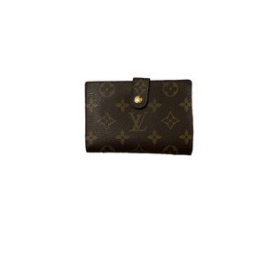 Louis Vuitton French Kisslock Monogram Wallet